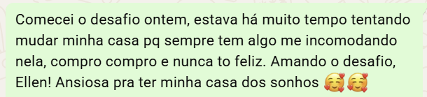 Depoimento de aluna 3