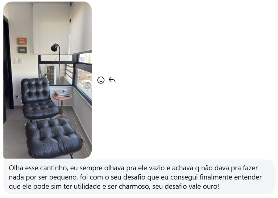 Depoimento de aluna 5
